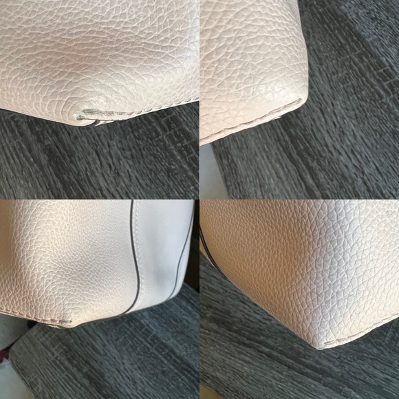 Tory Burch Perry Pink Tri Compartment Large Tote! Used Once! Retail $448 - Picture 12 of 16